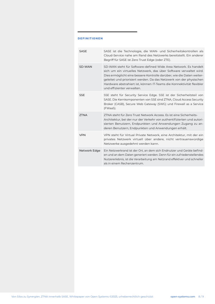 Innenseite aus dem Dokument