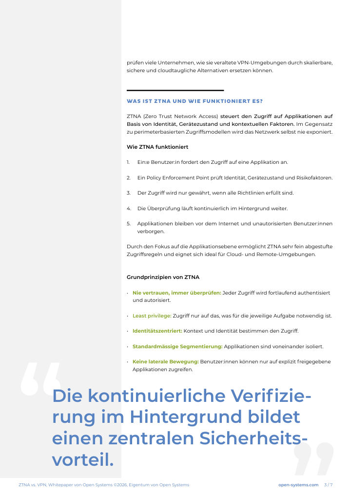 Innenseite aus dem Dokument