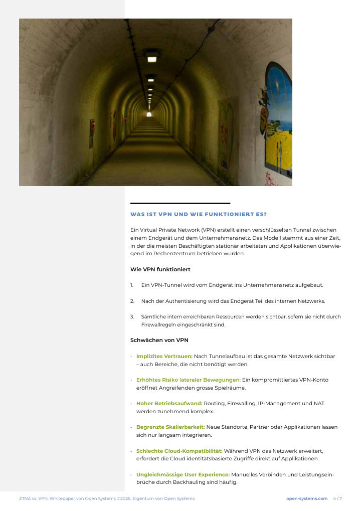 Innenseite aus dem Dokument