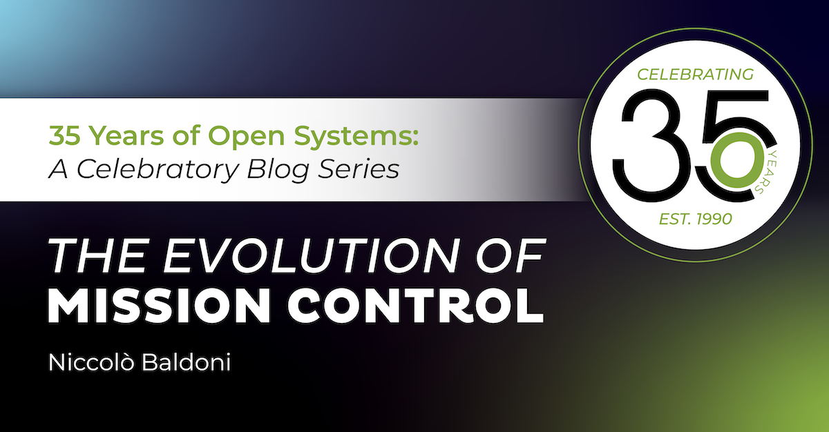 35 Years of Open Systems: The Evolution of Mission Control