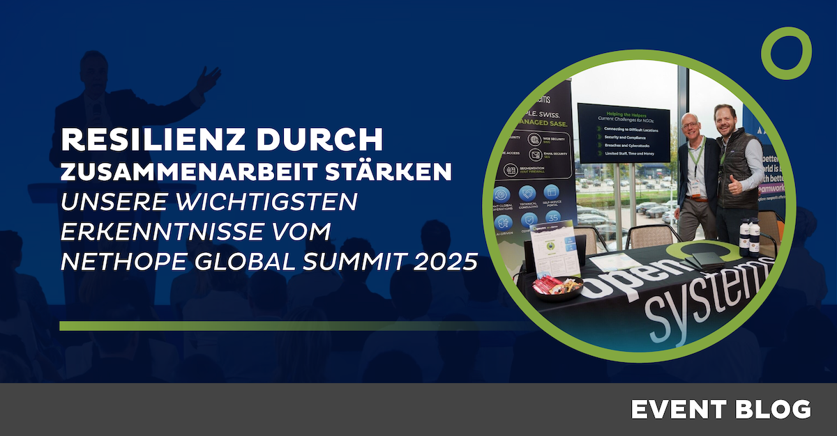Resilienz durch Zusammenarbeit stärken - Unsere wichtigsten Erkenntnisse vom NetHope Global Summit 2025