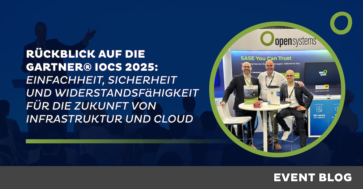 Rückblick auf die Gartner® IOCS 2025: Einfachheit, Sicherheit und Widerstandsfähigkeit für die Zukunft von Infrastruktur und Cloud