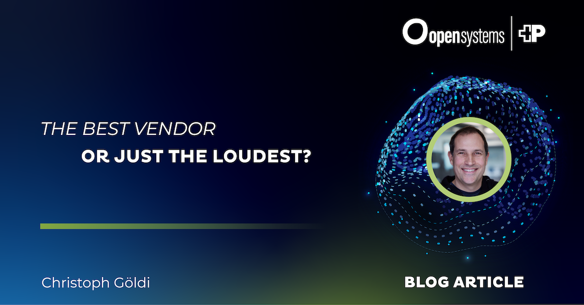 The Best Vendor or Just the Loudest?
