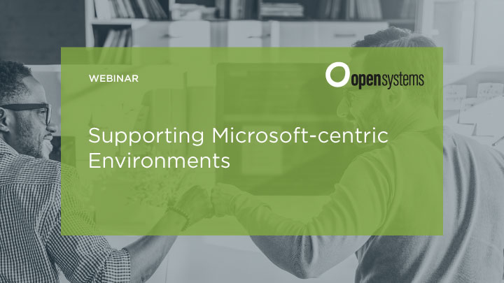 Supporting Microsoft-centric Environments