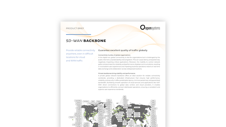 SD-WAN Backbone